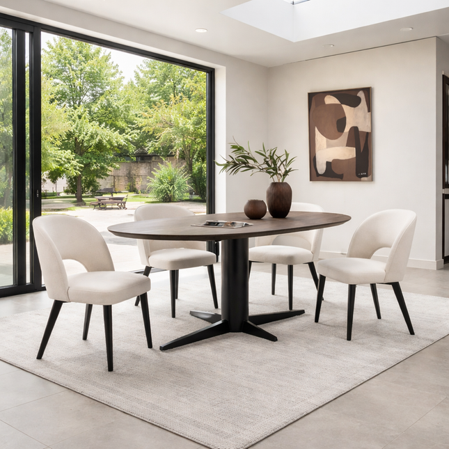 Humby Solid Oak Dining Table
