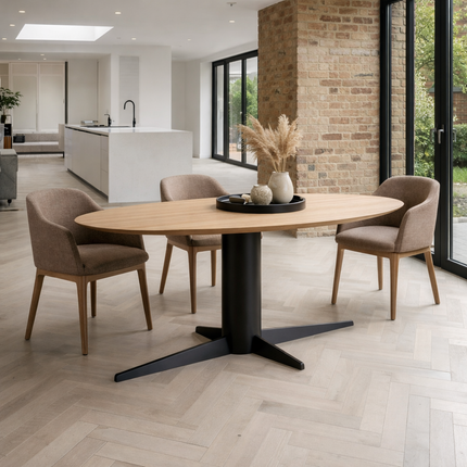 Humby Solid Oak Dining Table