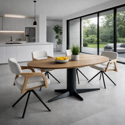Humby Solid Oak Dining Table