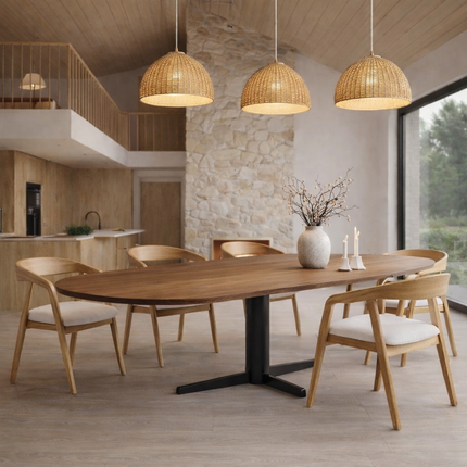 Humby Solid Oak Dining Table