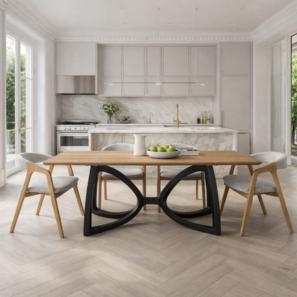 Eske Oak Modern Dining Table