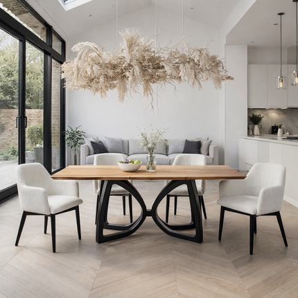 Eske Oak Modern Dining Table