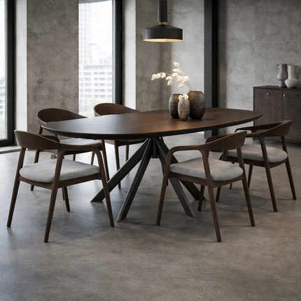 Dunston Solid Oak Dining Table