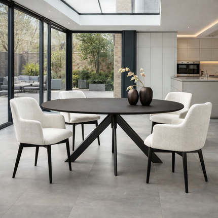 Dunston Solid Oak Dining Table