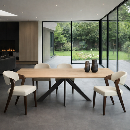 Dunston Solid Oak Dining Table