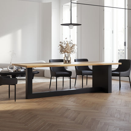Colton Oak Modern Dining Table