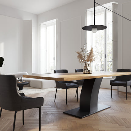 Ripon Oak Modern Dining Table