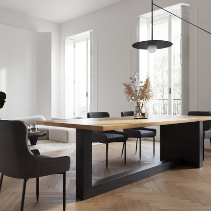 Colton Oak Modern Dining Table