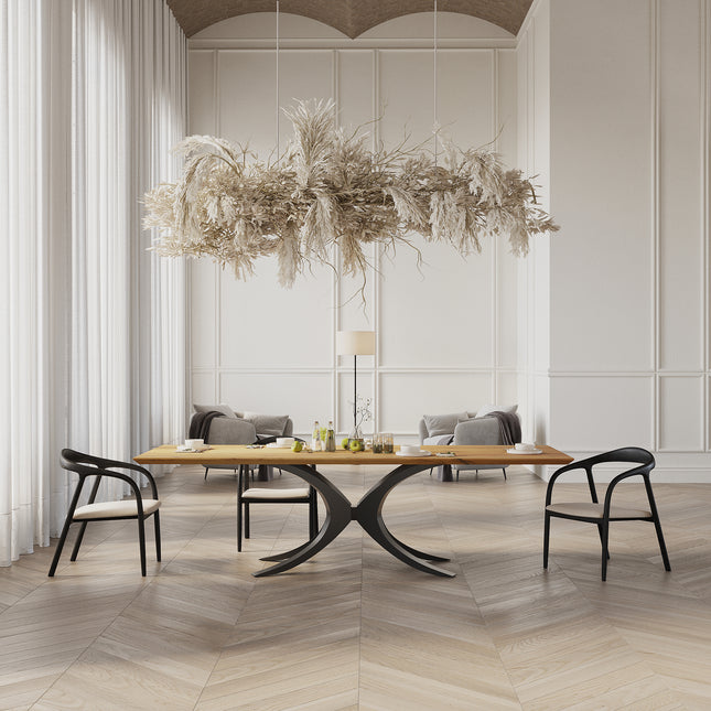 Boxhill Oak Modern Dining Table