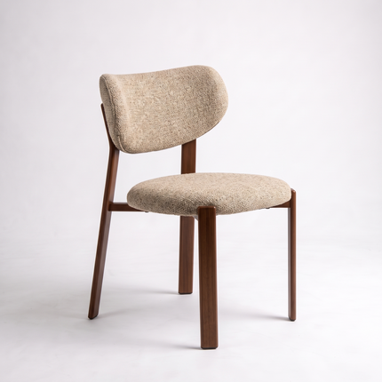 Bain Solid Oak SET Table/6 Chairs - Solid Oak Dining Table/Chairs Kirk