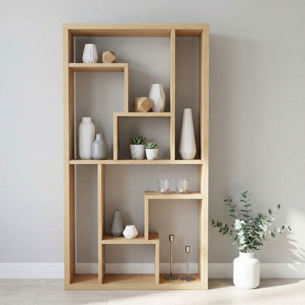 Rustic Bookcase Handmade Industrial Style Bookcase Bookshelf Storage Unit Cabinet 1015