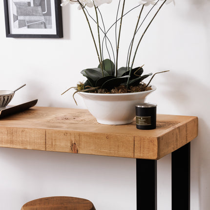 Boston Breakfast Bar Square Steel Legs
