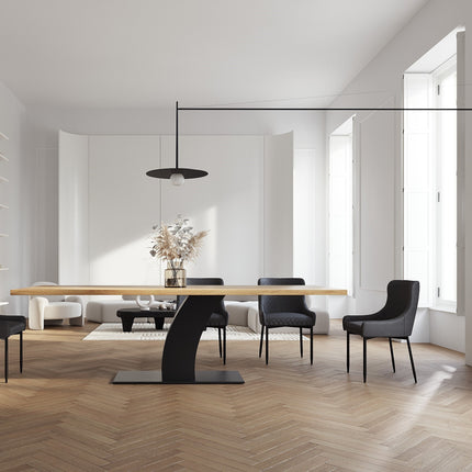 Ripon Oak Modern Dining Table