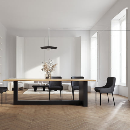 Colton Oak Modern Dining Table