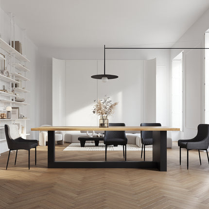 Colton Oak Modern Dining Table