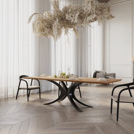 Boxhill Oak Modern Dining Table