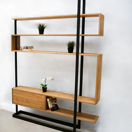 Oak bookcase EMI
