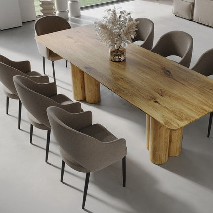 Aike Oak Modern Dining Table