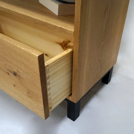 Oak TV cabinet Ann