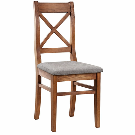 GRANTHAM SET Table/Bench/5Chairs -  Grantham Rustic Dining Table/ Grantham Bench/ Wooden Chairs