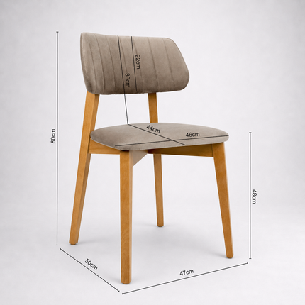 Dining chair Clar 3 Witch Stitching