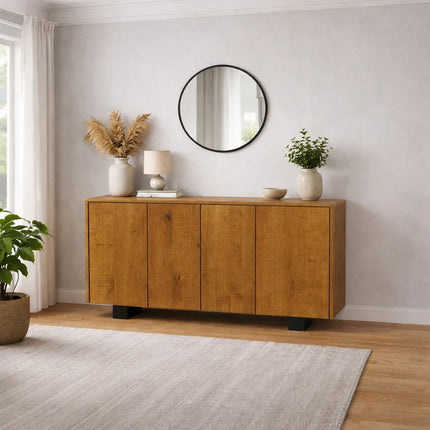 Oak loft industrial chest of drawers Carlton