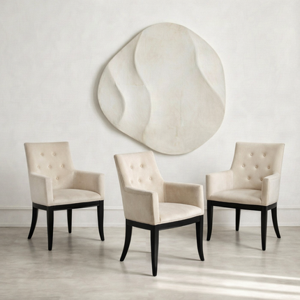 Dining chair Crystal with armrest