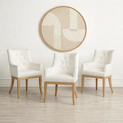 Dining chair Crystal with armrest