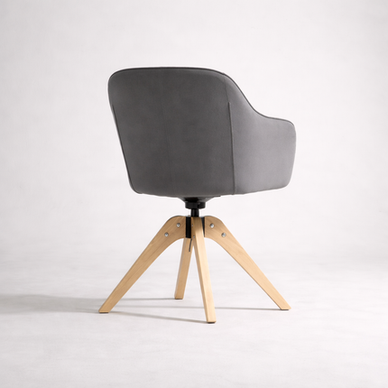 Eske Swivel Chair Grey