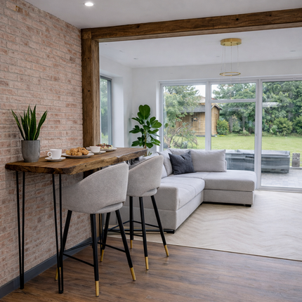 Firsby Breakfast Bar Hairpin Legs