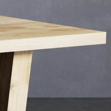 Ranby Solid Oak Dining Table with VF Wooden Legs