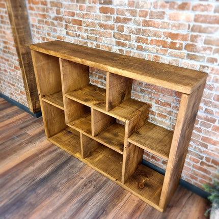 Rustic Bookcase Handmade Industrial Style Bookcase Bookshelf Storage Unit Cabinet Boston