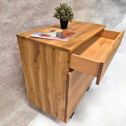 Oak chest of drawers in the loft style Revesby