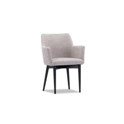 Armchair Rene with metal legs