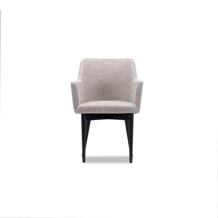 Armchair Rene with metal legs