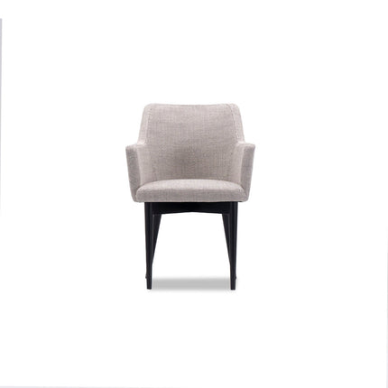 Armchair Rene with metal legs