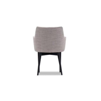 Armchair Rene with metal legs