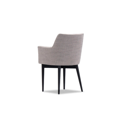 Armchair Rene with metal legs