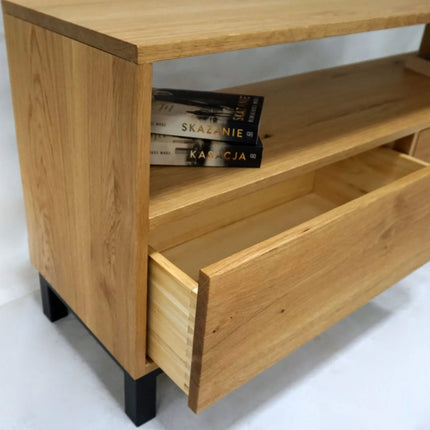 Oak TV cabinet Ann