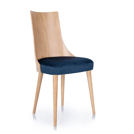 Set of Two Dining Chairs Pearl