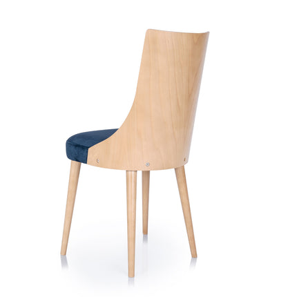 Set of Two Dining Chairs Pearl