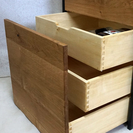 Solid Oak Bookcase Tom