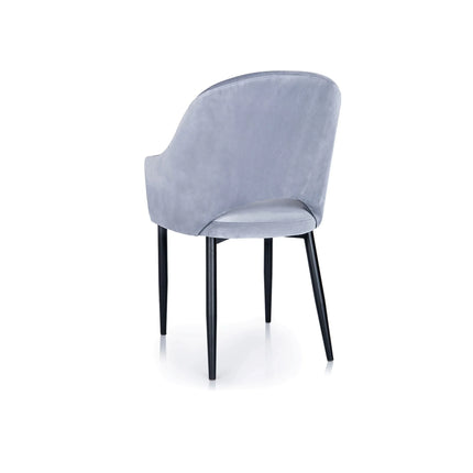 Dining chair Rose with metal legs