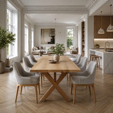 Dining chair Rafael with low armrest