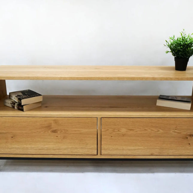 Oak TV cabinet Ann